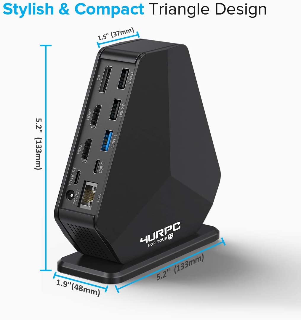 Buy 4URPC Monitor Docking Station Your Usb C Laptops Online