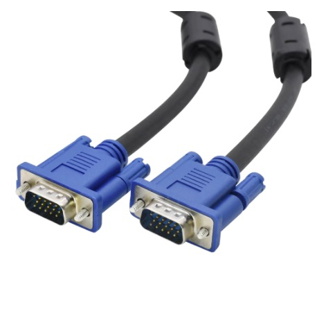 4urpc VGA Cable Male To Male Extension Cable  For PC Laptop Projector HDTV Monitor