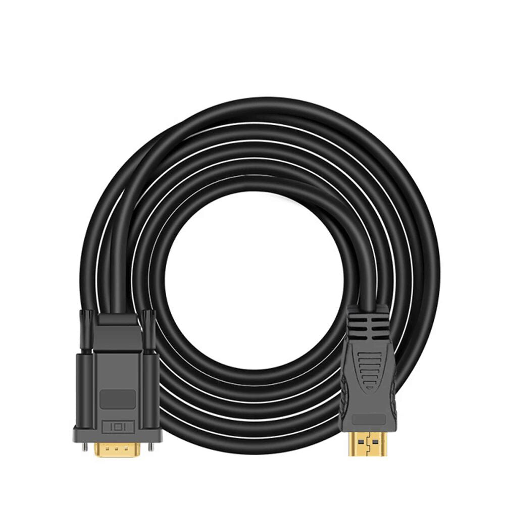 HDMI to VGA Cable Cord Audio Video HDMI male to VGA male cable