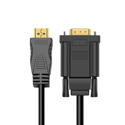 HDMI to VGA Cable Cord Audio Video HDMI male to VGA male cable